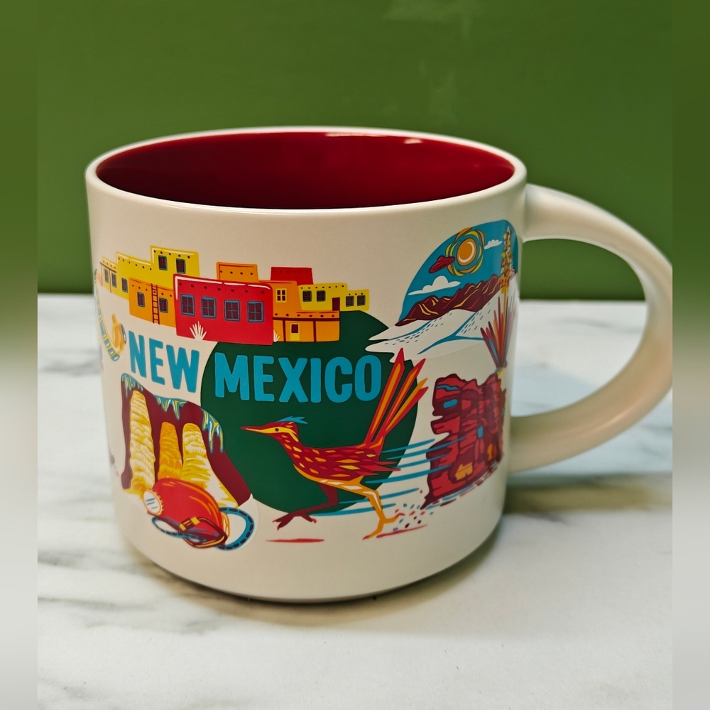 Starbucks New Mexico Discovery Series Red Interior
